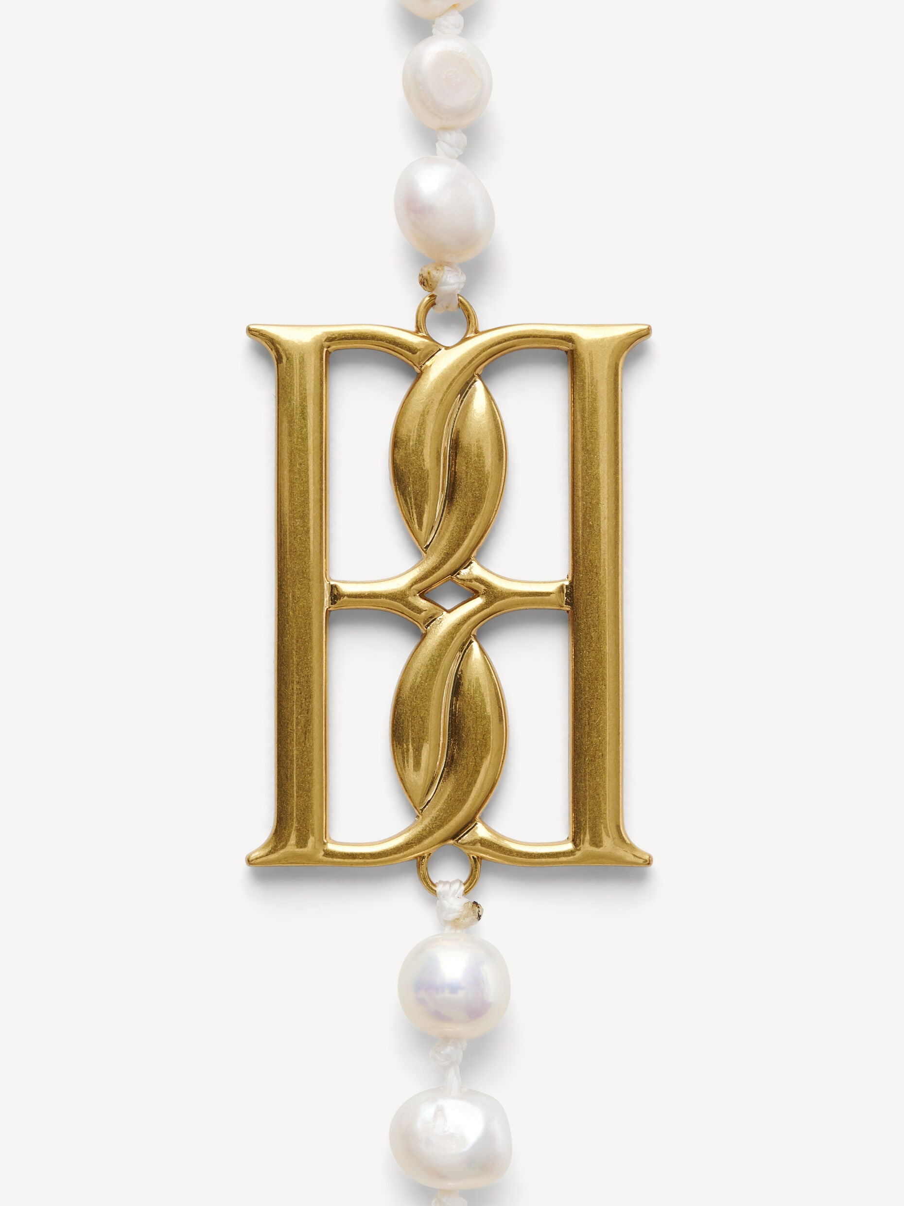 Chakallo monogram necklace
