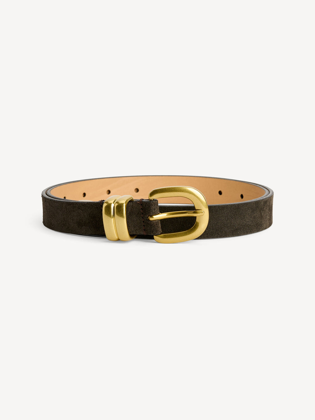 Zoila suede belt