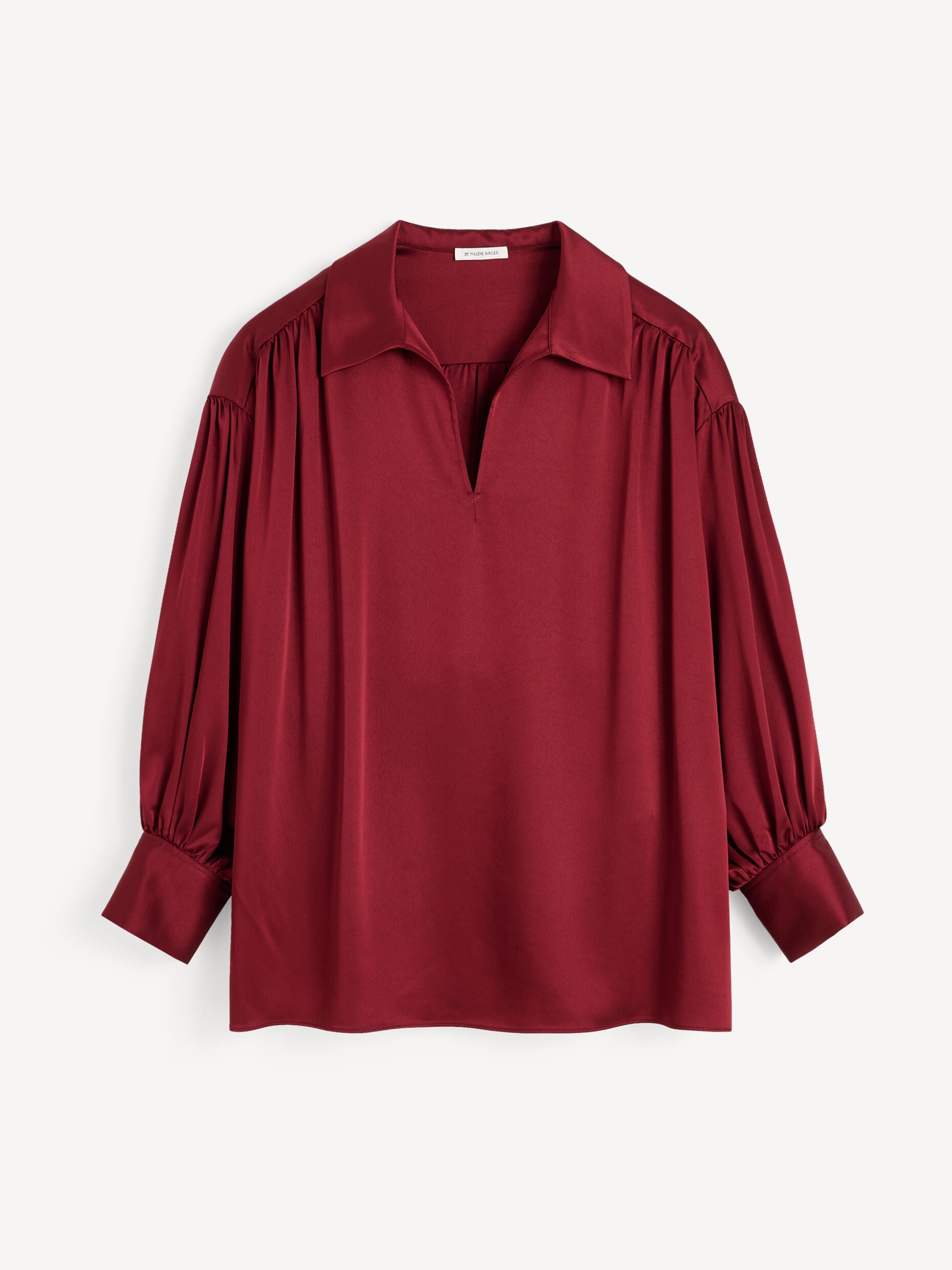 Leonora satin blouse