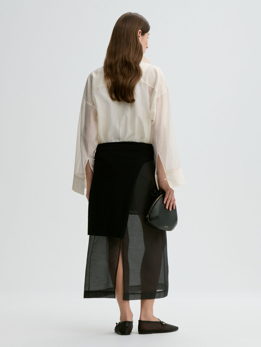 Derris Silk Organza Shirt