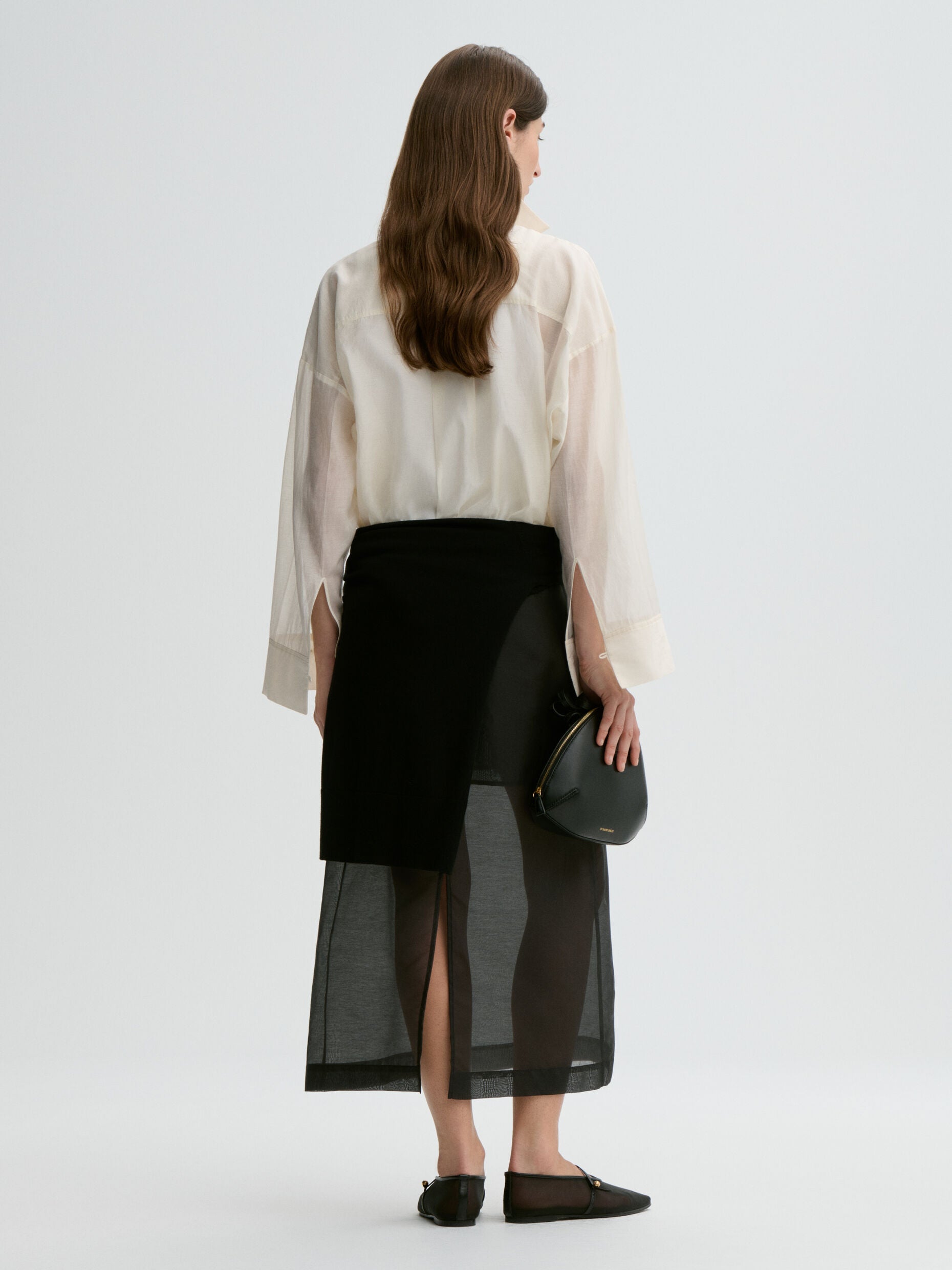 Derris Silk Organza Shirt