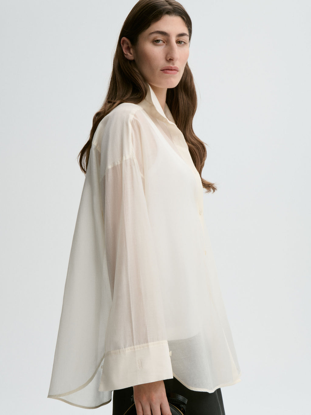 Derris Silk Organza Shirt