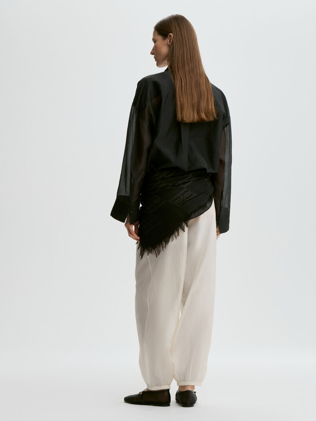Derris Silk Organza Shirt