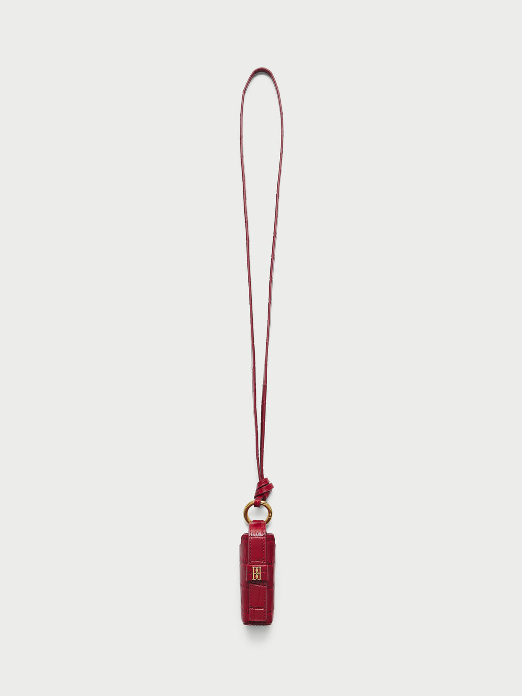 Vera Lipstick Croco leather case