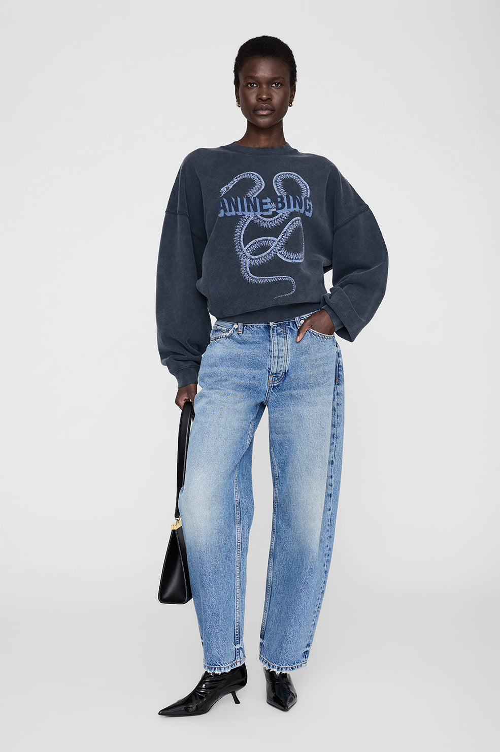 Harvey Crew Sweatshirt Snake