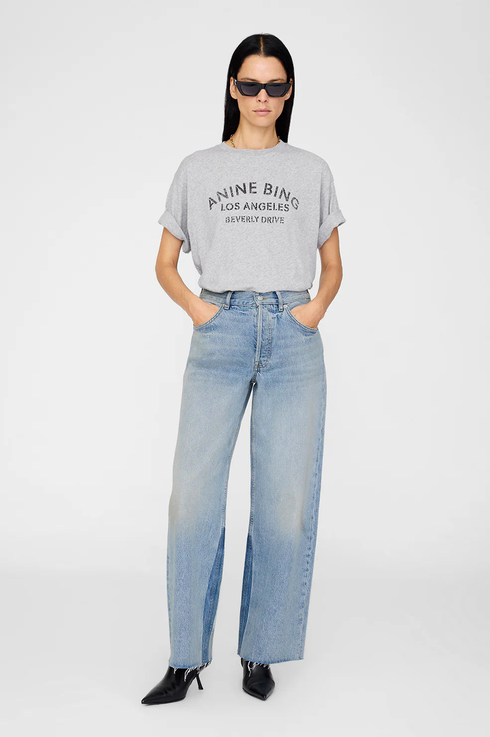 Cohen Tee Los Angeles Stencil