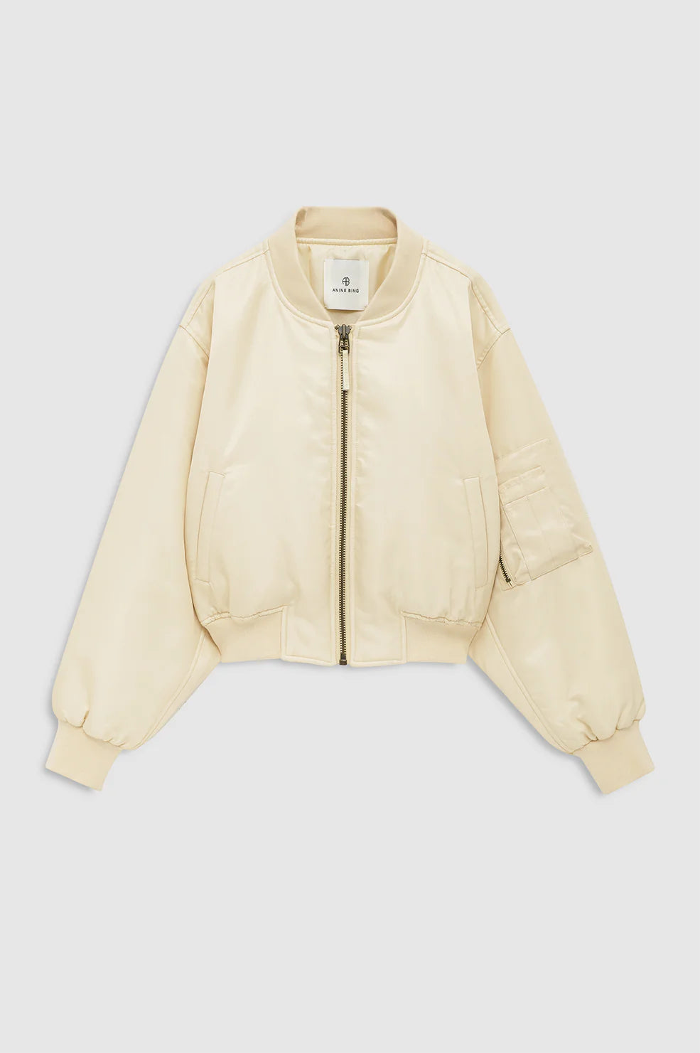 Cropped leon bomber