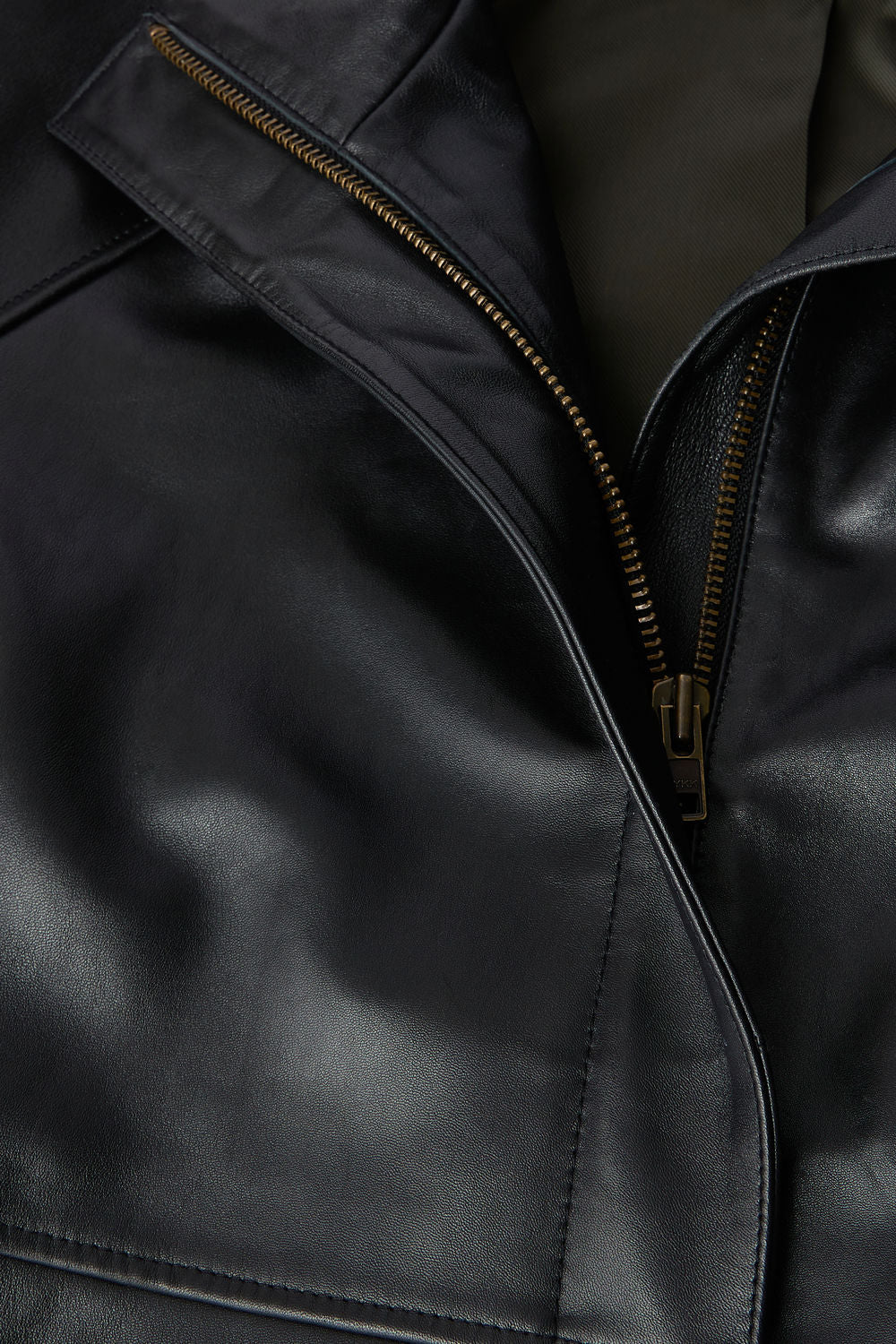 Gamma leather jacket