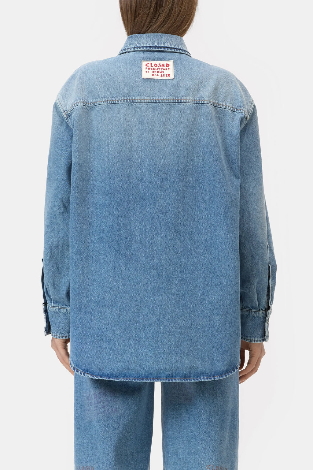 Oversized Denim Shirt