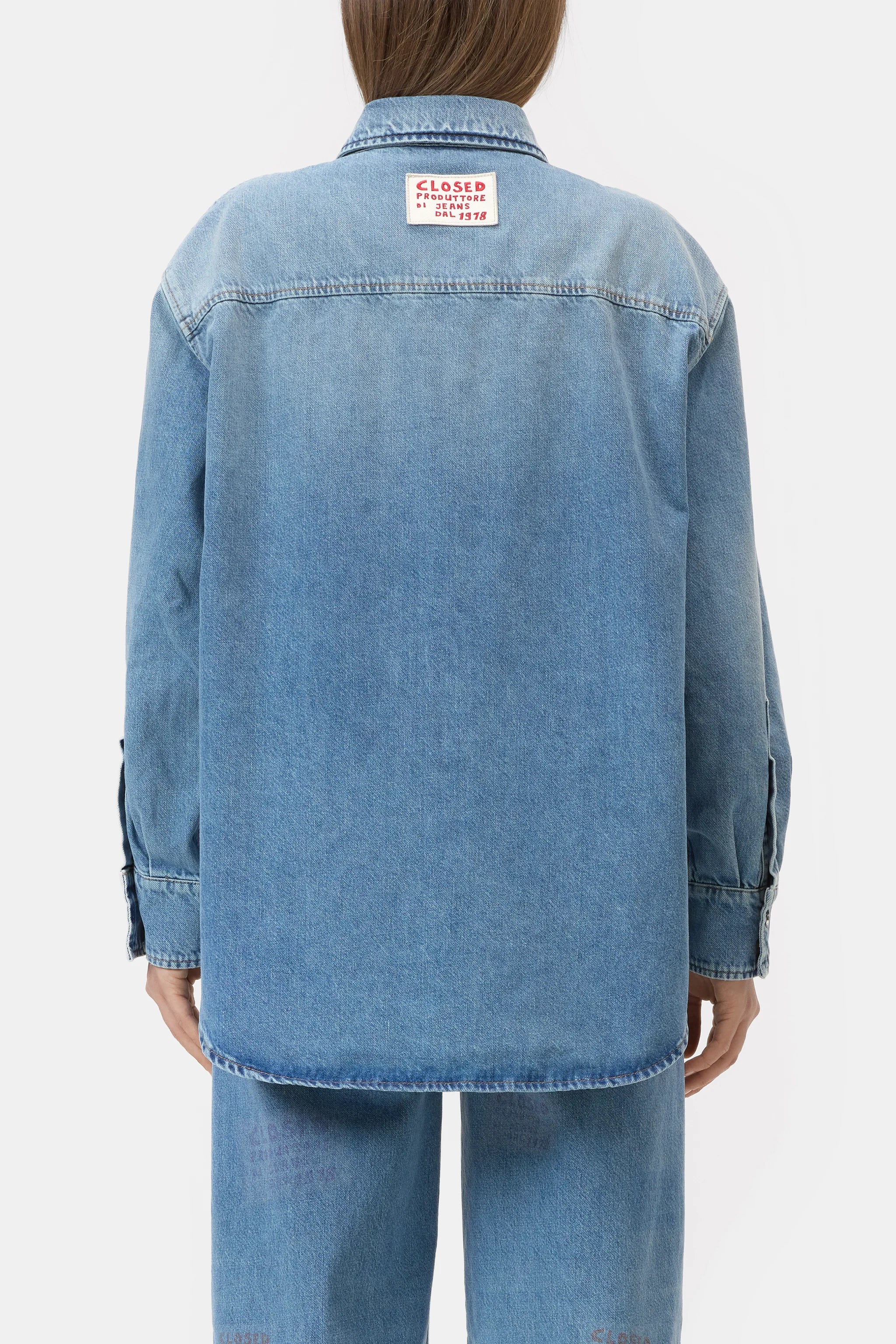 Oversized Denim Shirt
