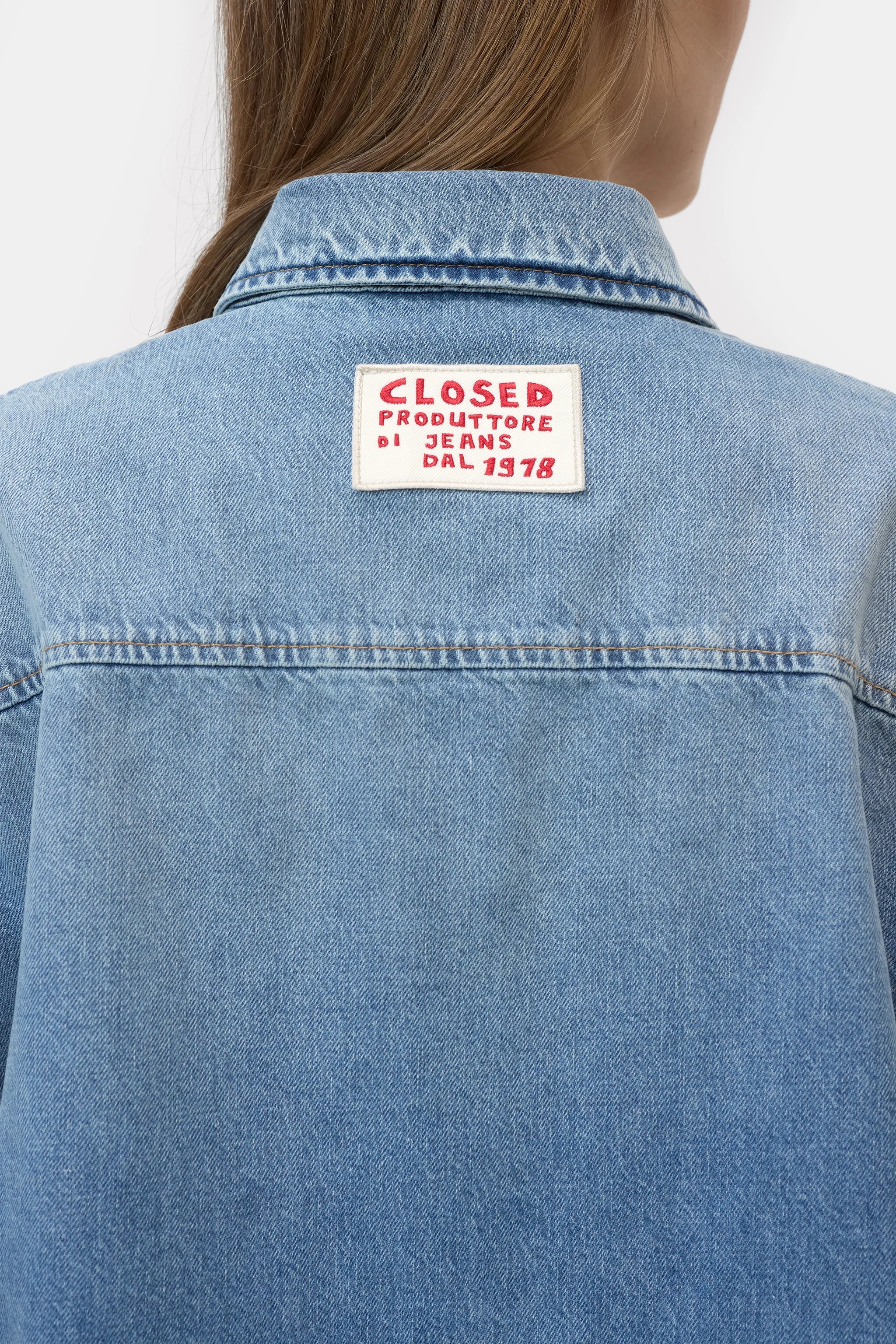 Oversized Denim Shirt