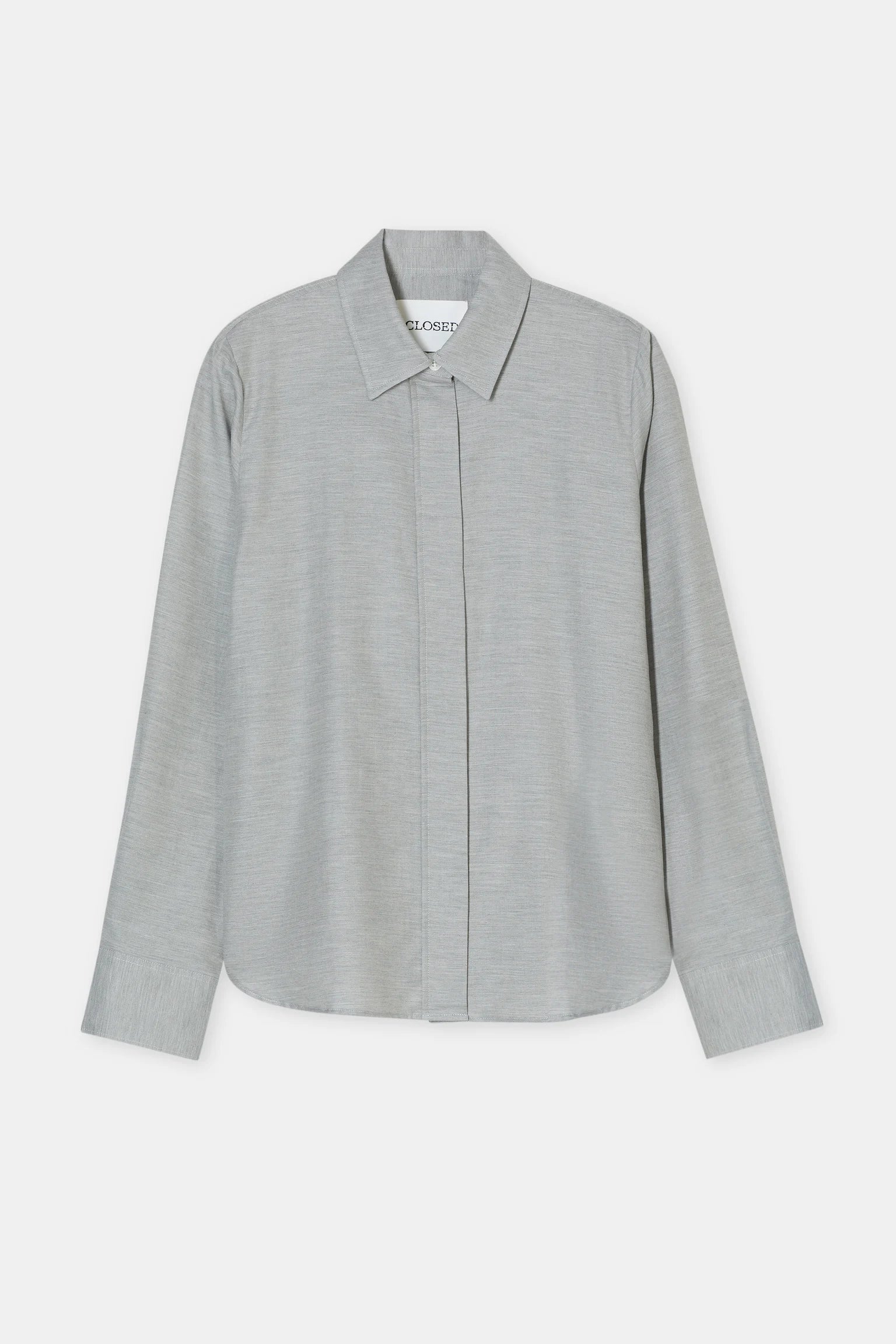 Shirt with cashmere