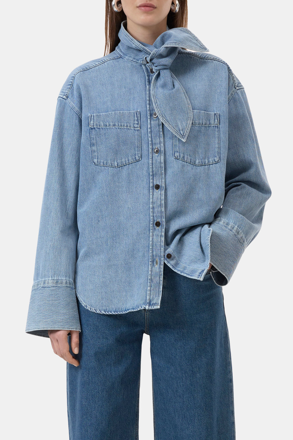 Denim shirt