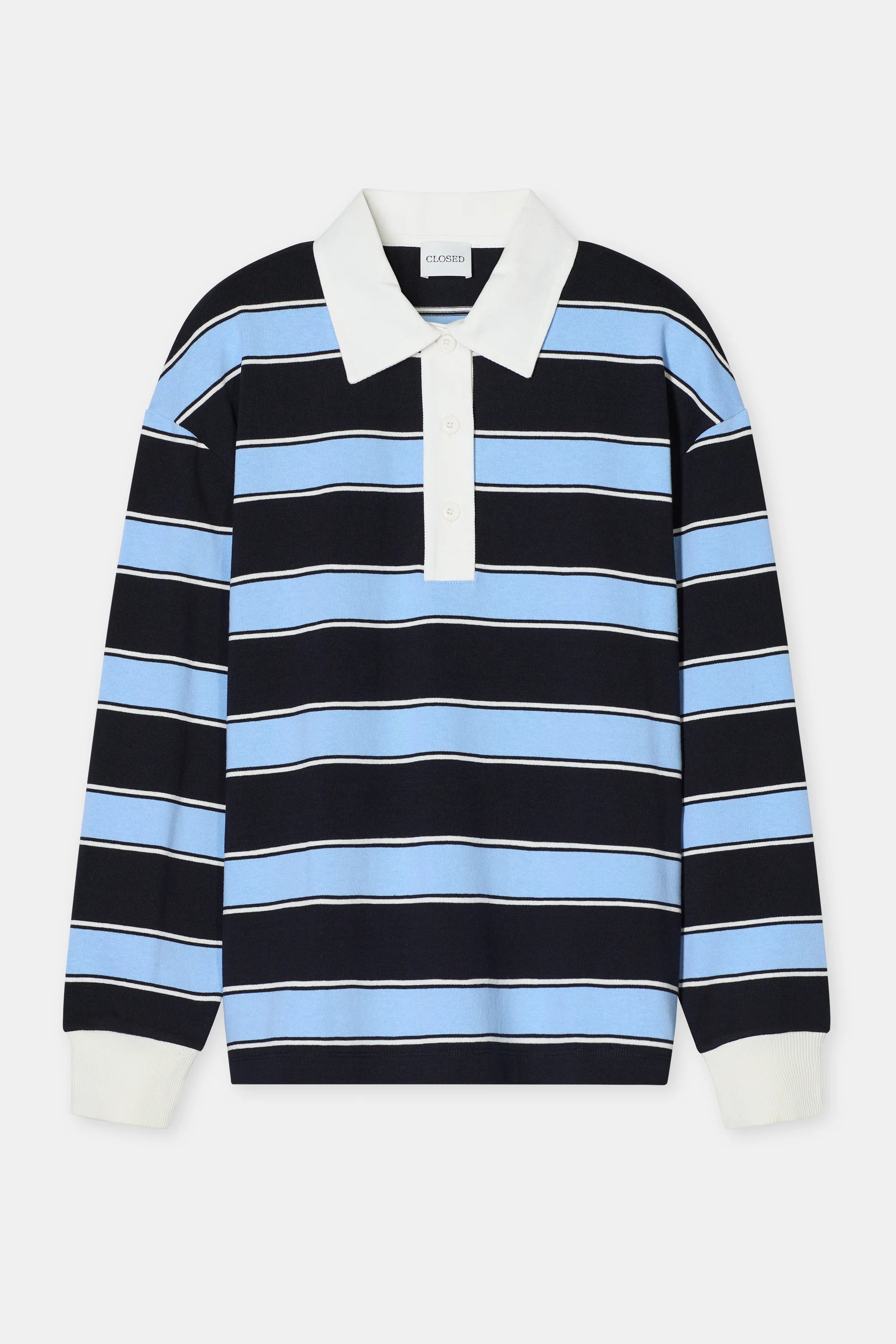 Striped rugby shirt