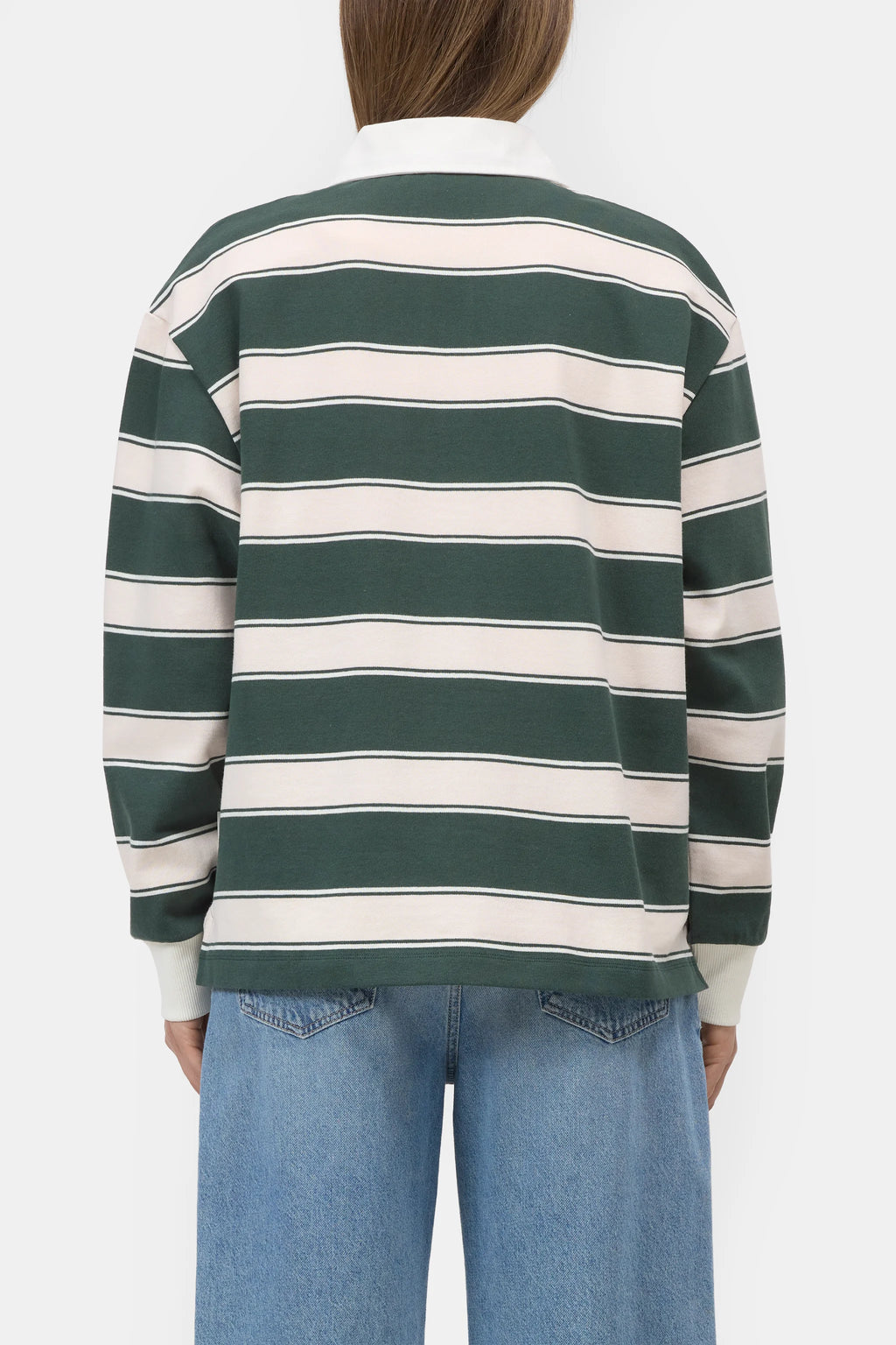 Striped rugby shirt