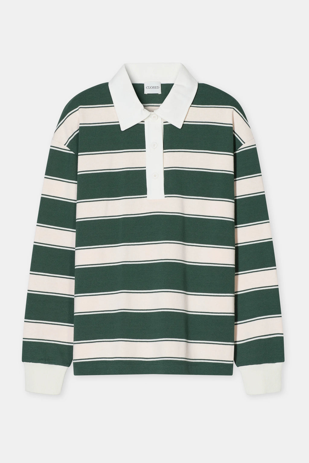 Striped rugby shirt