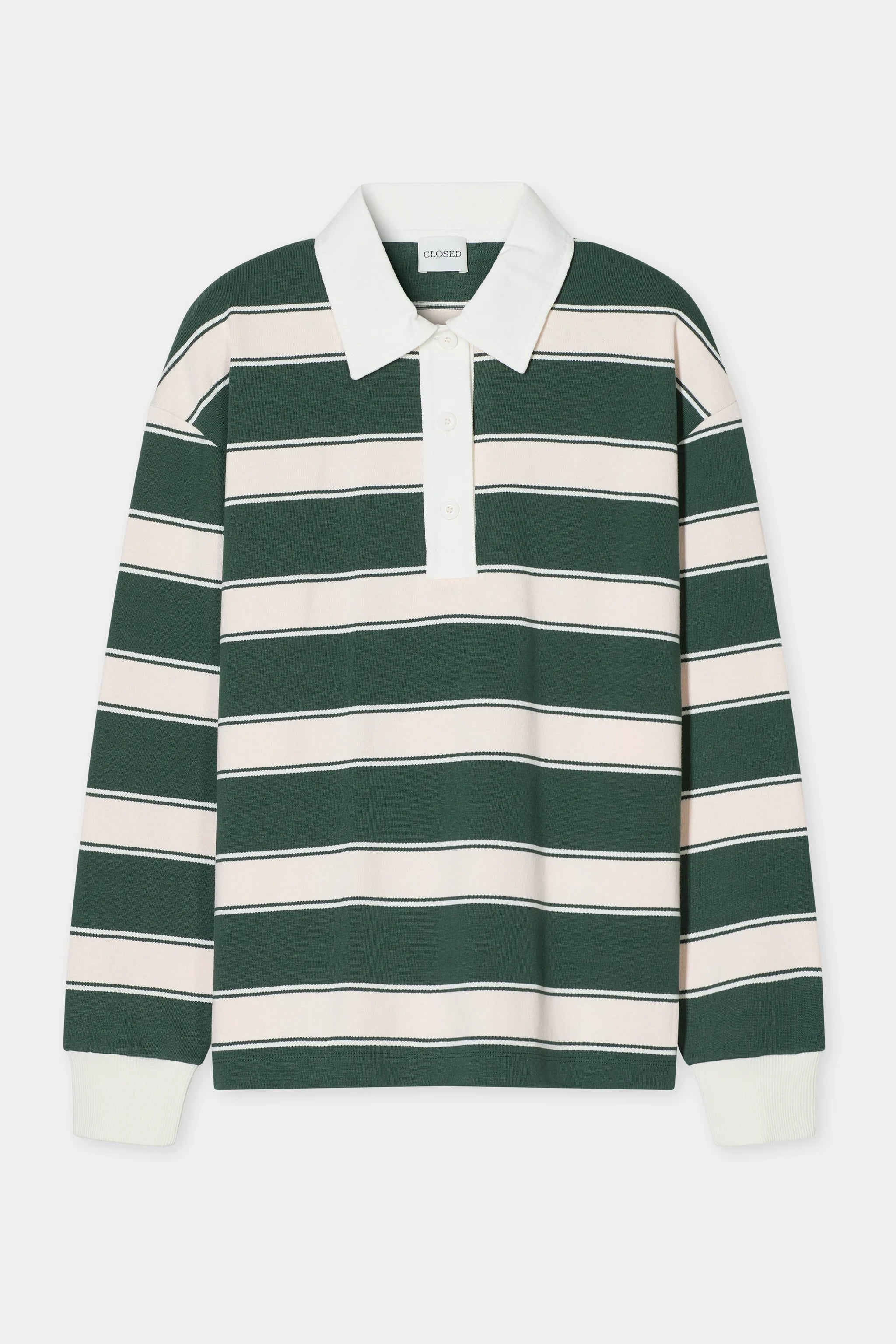 Striped rugby shirt