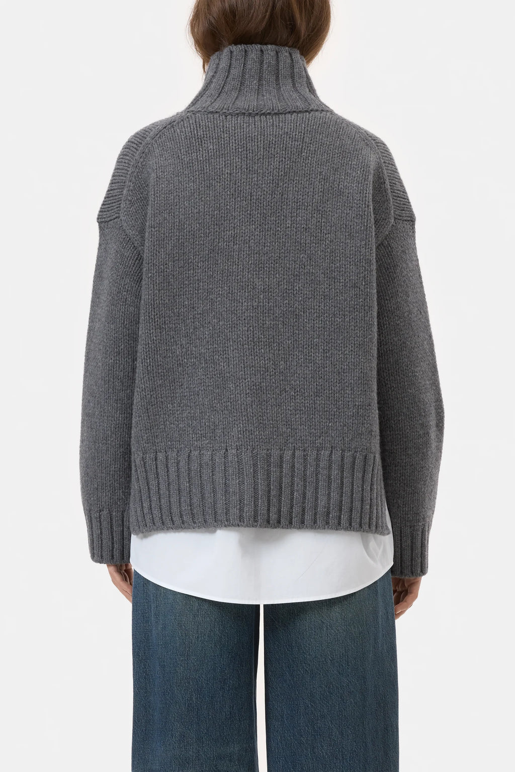 Roll neck pullover
