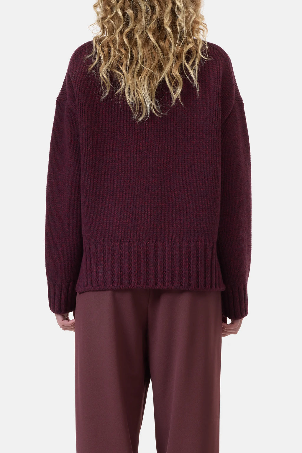 Roll neck pullover