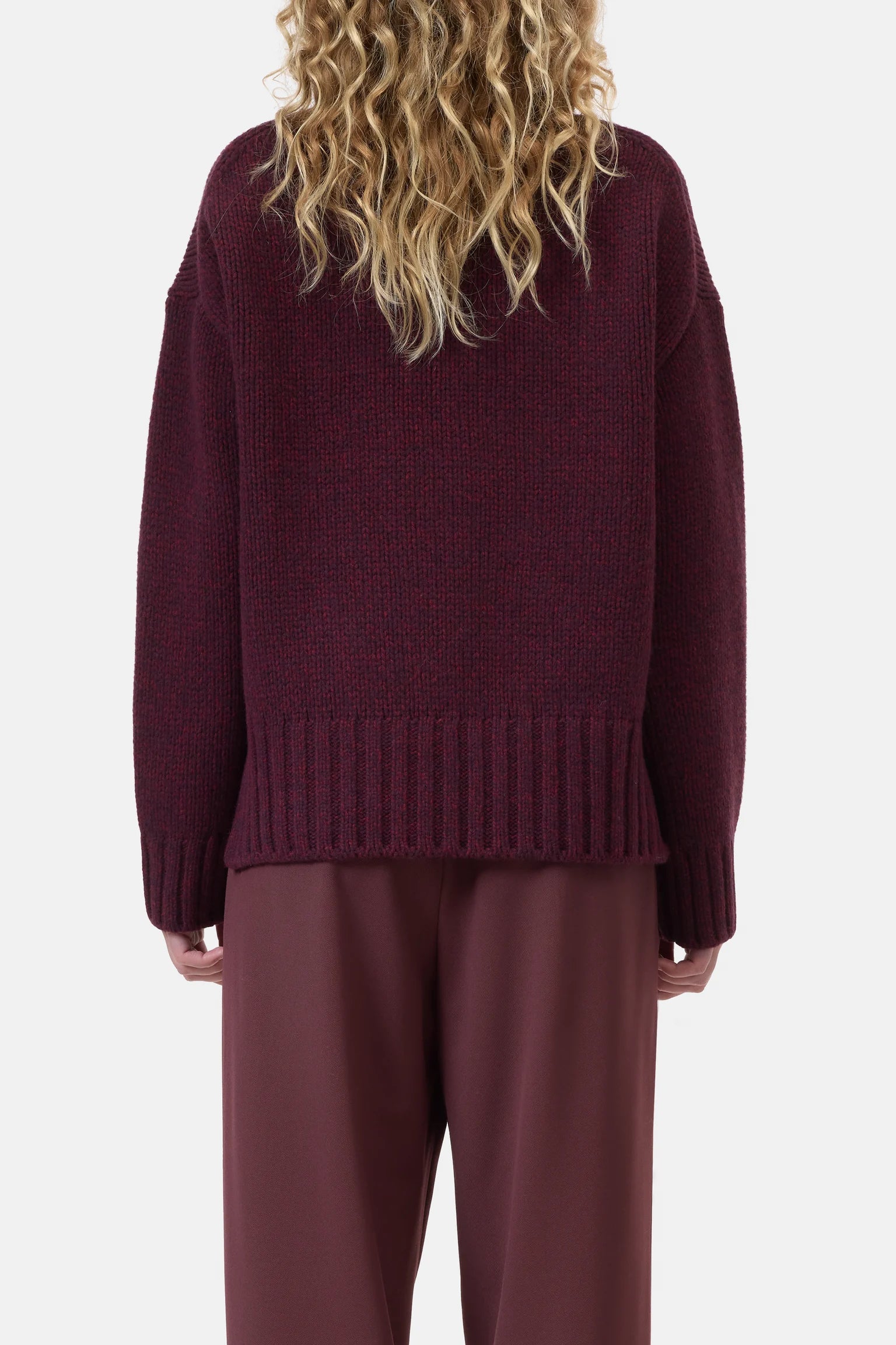Roll neck pullover