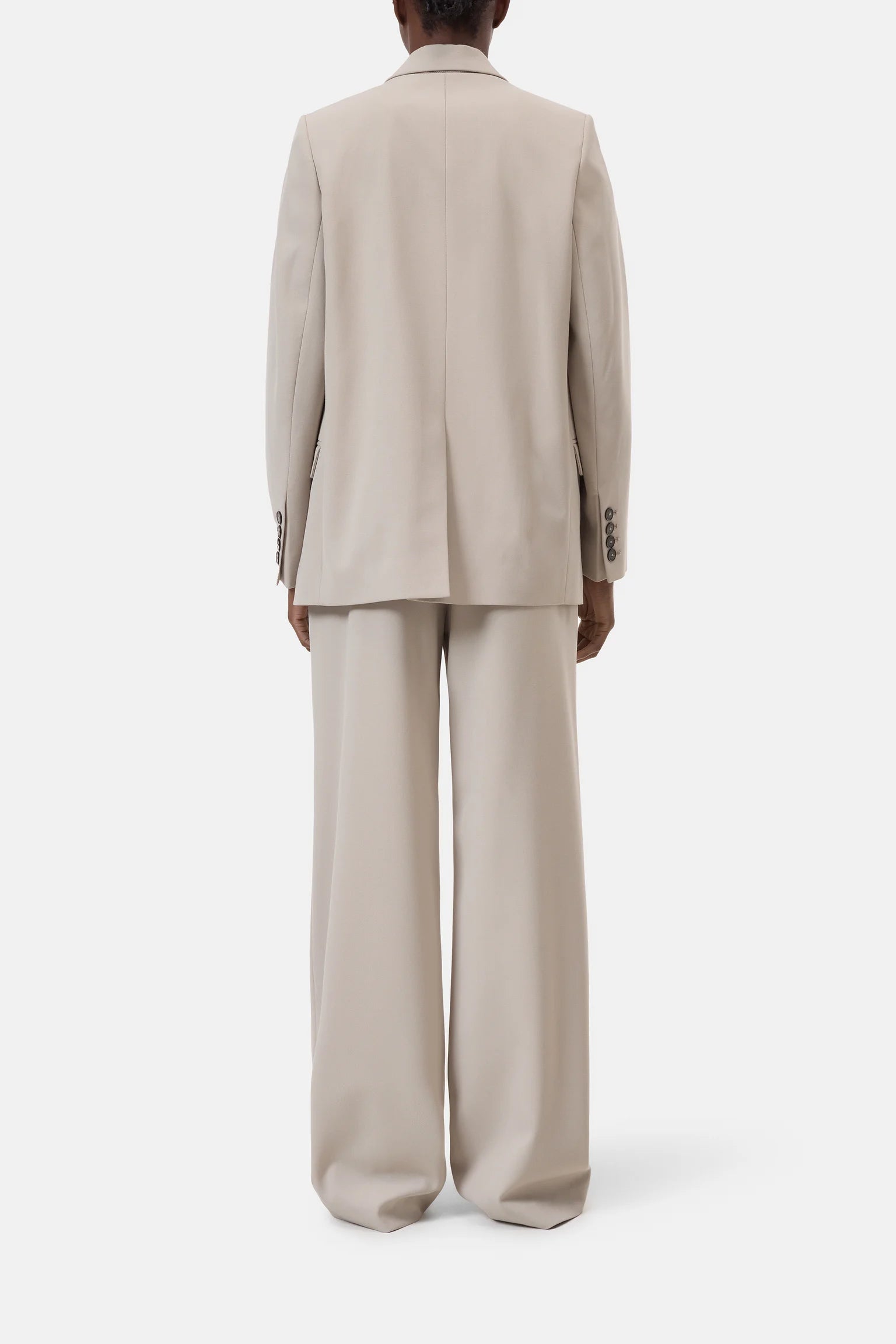 Fitted double breasted blazer