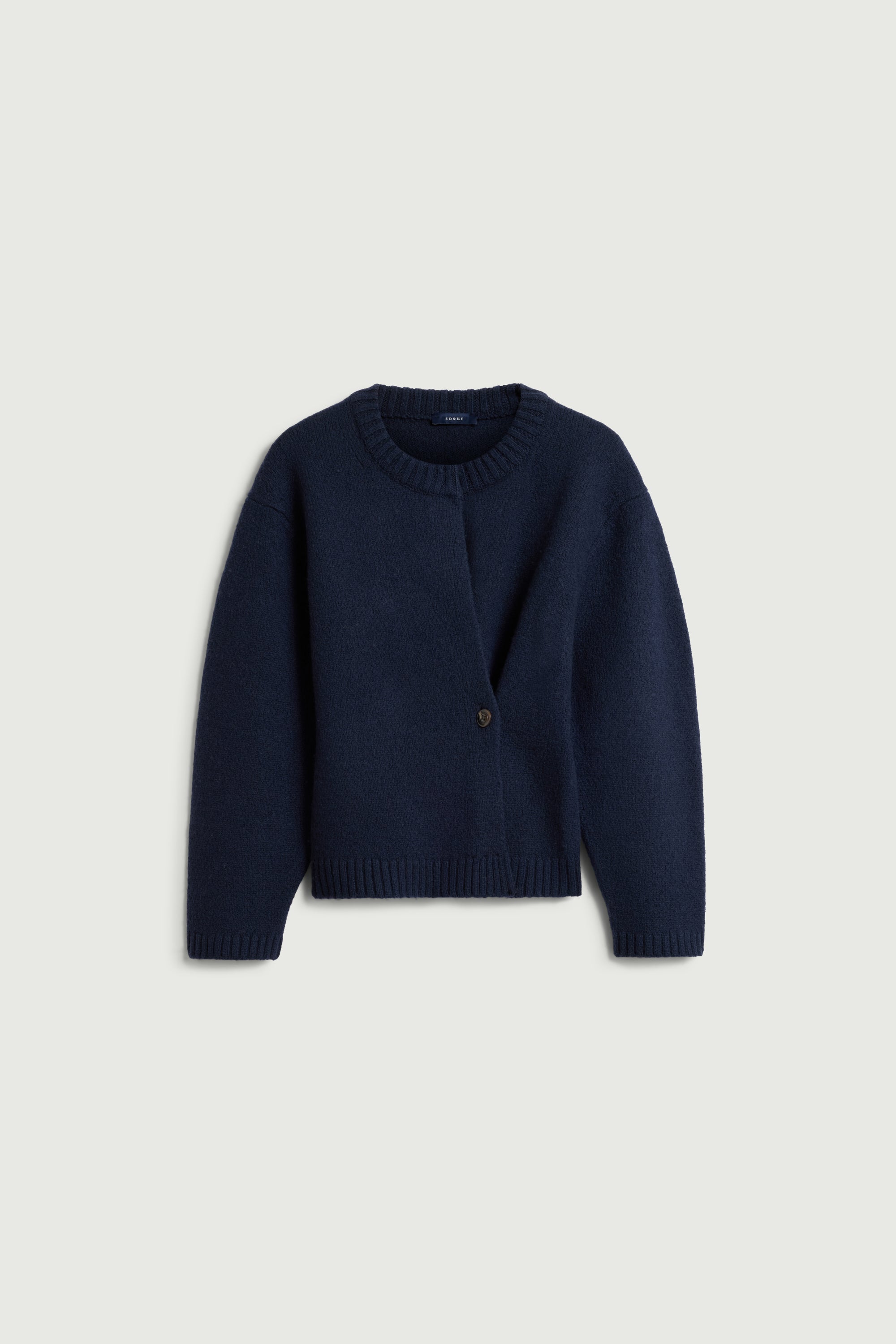 Wool cardigan galileo