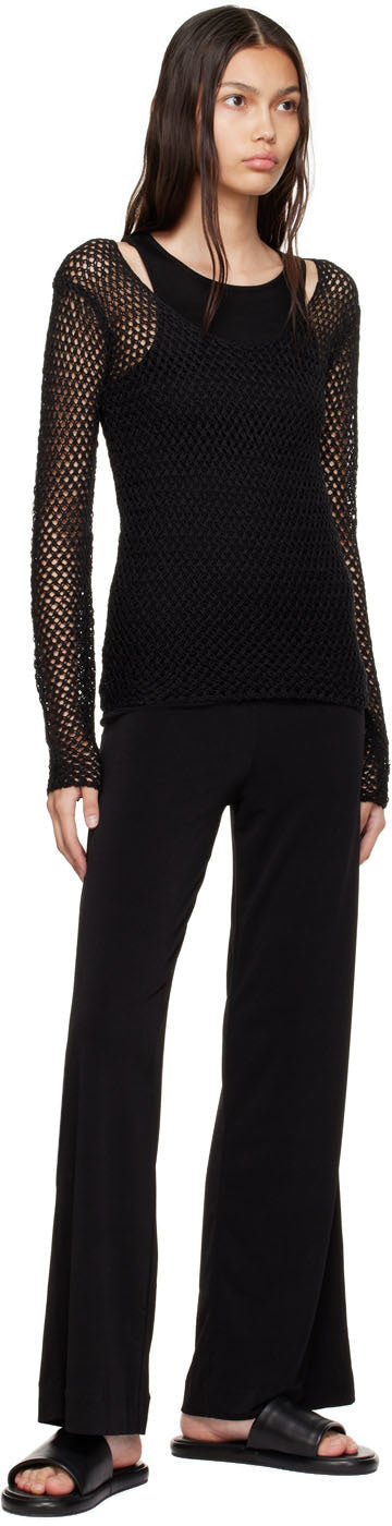 Black Mandala Trousers