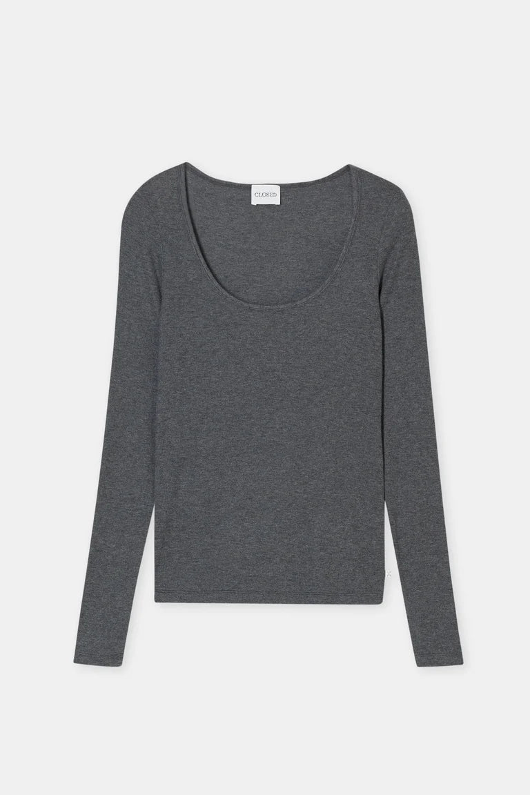 Modal-cashmere blend longsleeve