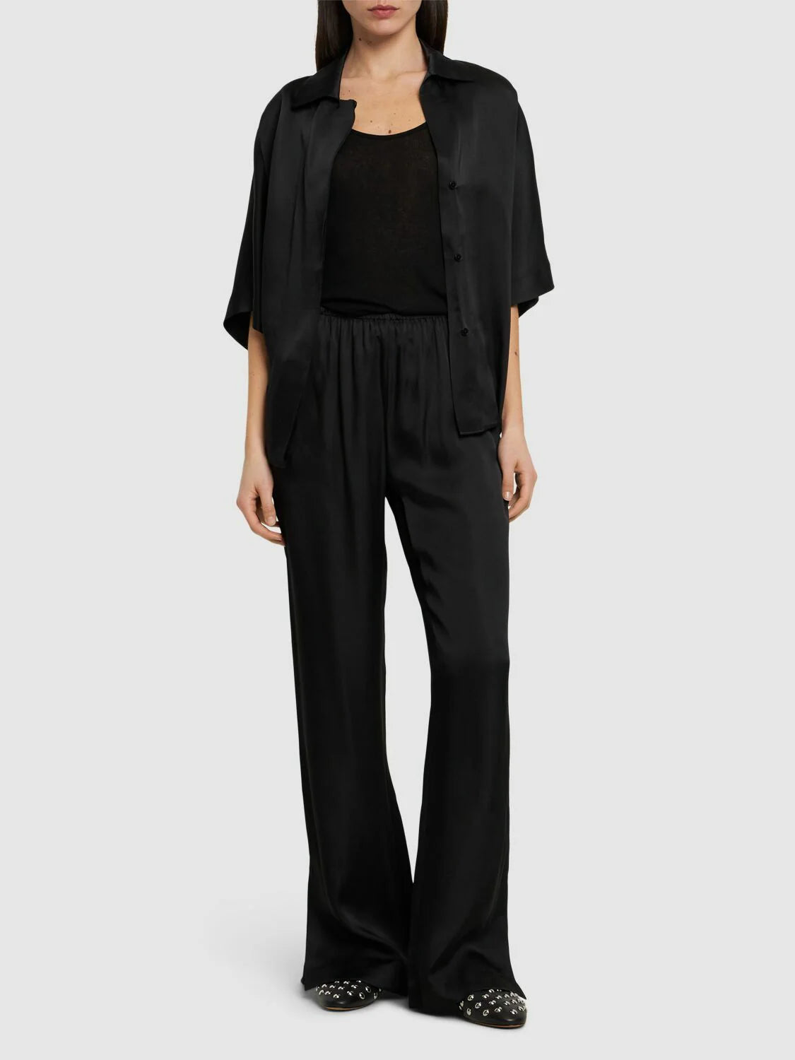 Aden silk pants