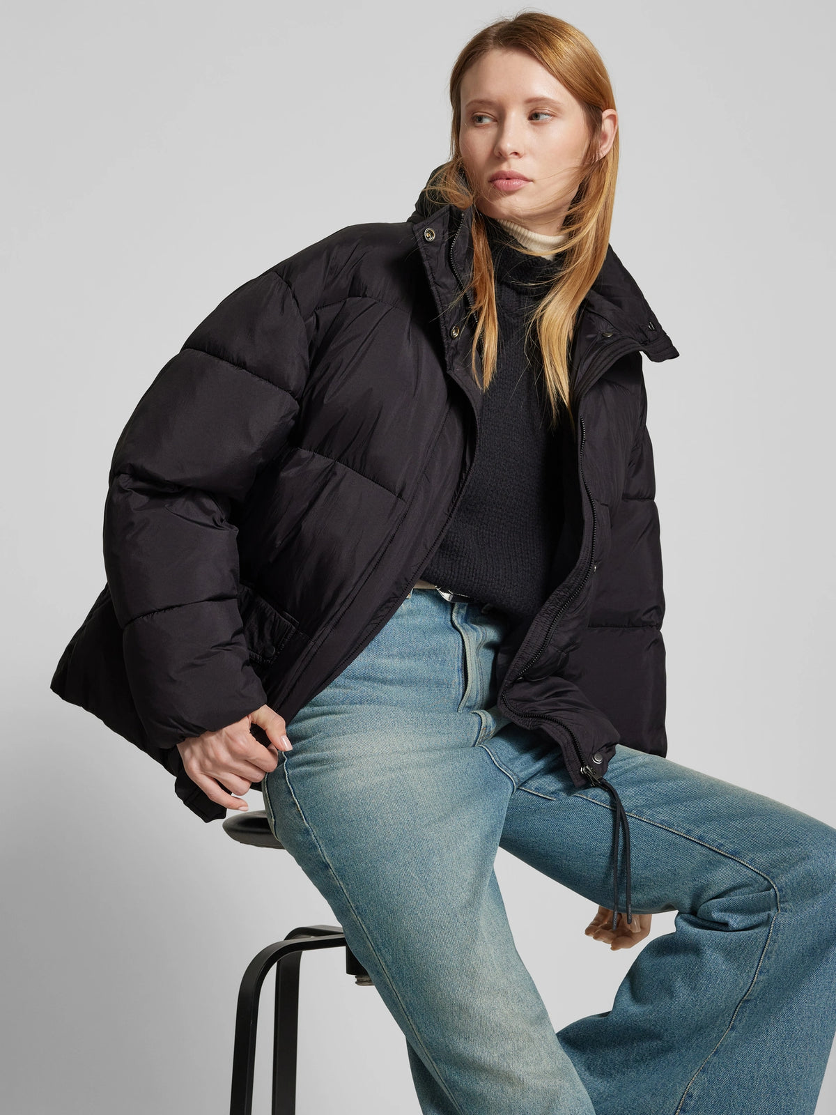 Apgriezta stila „Leon” bomber jaka
